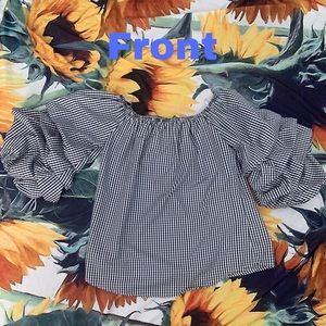 Off the shoulder top!